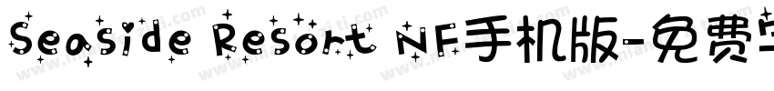Seaside Resort NF手机版字体转换